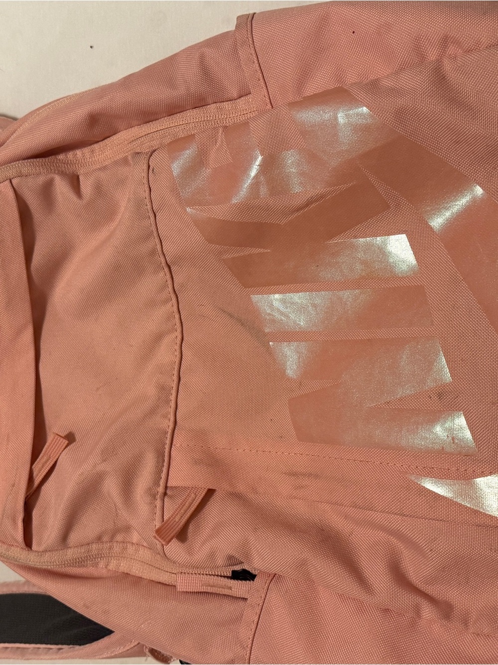 Light Coral Pink Nike Backpack with Gloss Accent